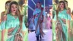 Rakhi Sawant dazzles in fusion Saree on Ramp as Showstopper; Watch video | Boldsky