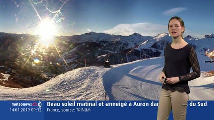 Votre météo du mardi 15 janvier 2019