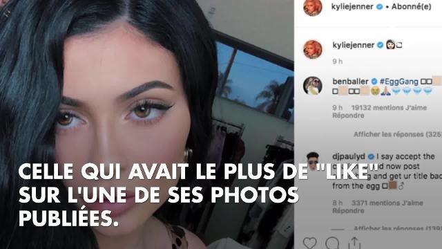 PHOTO. Kylie Jenner n'est plus la propriétaire de la photo la plus likée d'Instagram : c'est désormais un oeuf...
