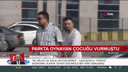 Parkta oynayan çocuğu vurmuştu