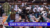 Solons pay tribute to slain representative Rodel Batocabe