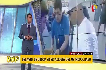 San Borja: capturan a microcomercializador de droga que hacia "delivery" por el Estadio Nacional