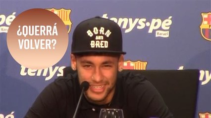 Neymar 'reza' para volver al FC Barcelona