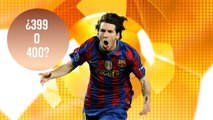 Leo Messi, ¿399 o 400 goles en la Liga?