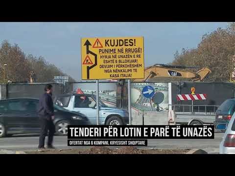 Tenderi për lotin e parë të Unazës, oferta nga 6 kompani - Top Channel Albania - News - Lajme