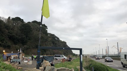 Nouveau campement des Gilets jaunes