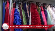 Aliağa Belediyesi'nden Sosyal Market Hizmeti