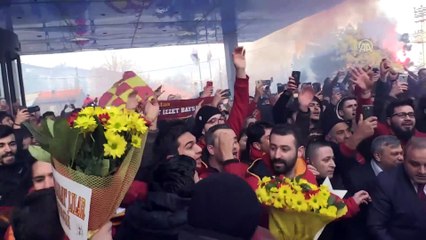 Galatasaray kafilesi, Bolu'da