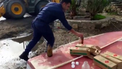 Sızan akaryakıtın kokusu nedeniyle okul tatil edildi - MUĞLA