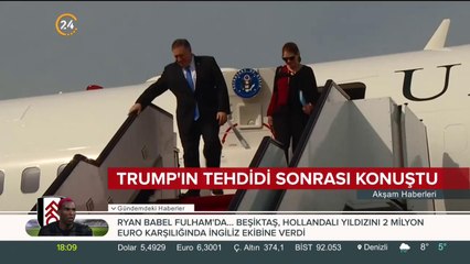 Trump'ın tehdidi sonrasında açıklama yaptı