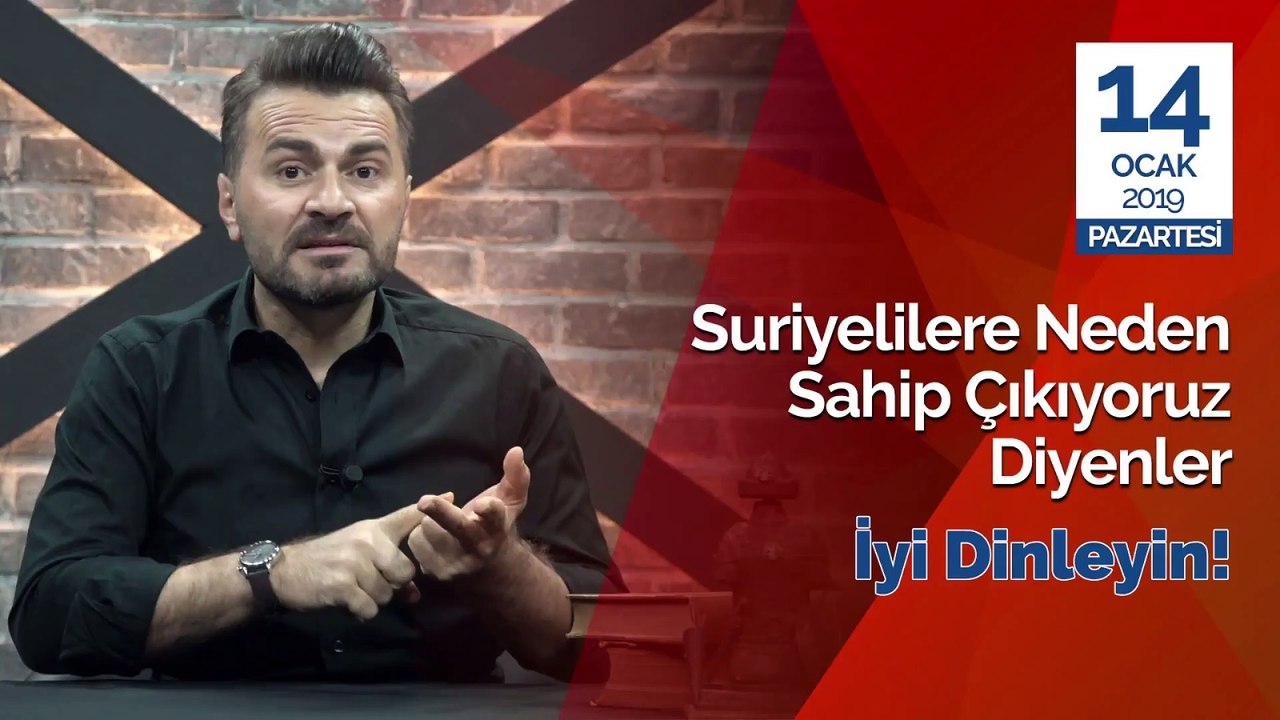 SURİYELİLERE NEDEN SAHİP ÇIKIYORUZ DİYENLER İYİ DİNLEYİN!