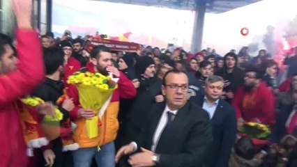 Galatasaray, Bolu’da coşkuyla karşılandı