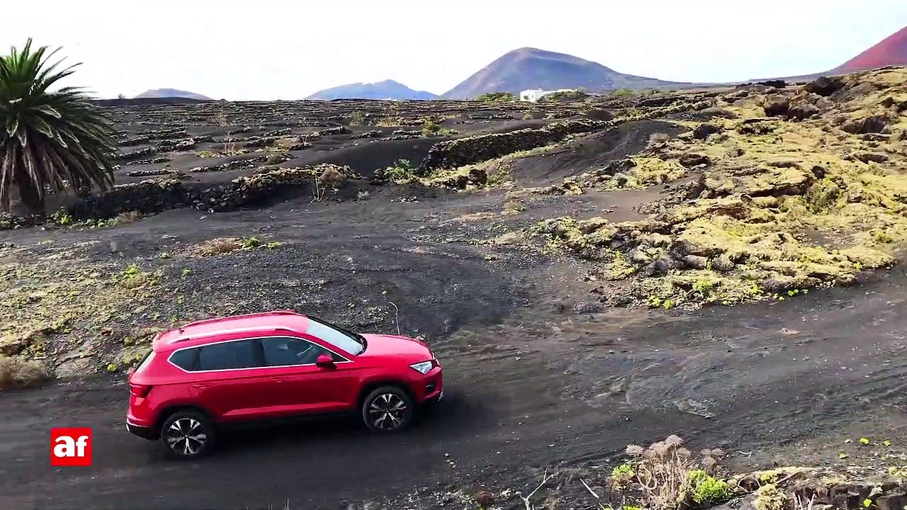 Ruta por el Parque Nacional de Timanfaya con el Seat Ateca