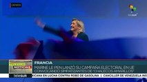 Marine Le Pen inicia campaña de cara a las europeas de 2019