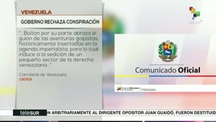 Denuncia gobierno venezolano que John Bolton orquesta conspiración