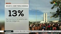 Datafolha Brasil:60% rechazan medidas del pdte. para tierras indígenas