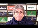 Manuel Pellegrini Full Pre-Match Press Conference - West Ham v Arsenal - Premier League