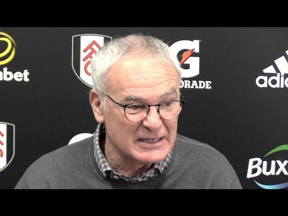 Claudio Ranieri Full Pre-Match Press Conference - Burnley v Fulham - Premier League