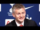 Tottenham 0-1 Manchester United - Ole Gunnar Solskjaer Post Match Press Conference - Premier League