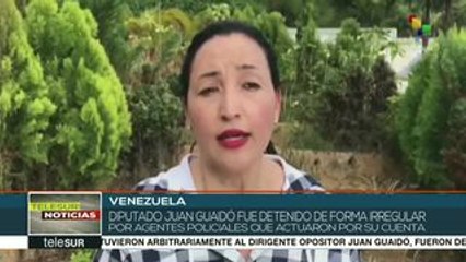 Vzla.:Guaidó, detenido irregularmente por policías que actuaron solos