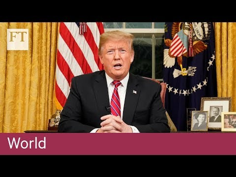 Trump presses for border wall funding