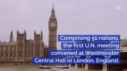 The First Meeting Of The United Nations: This Day In History