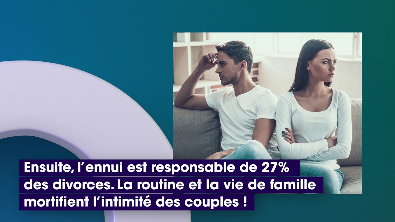 Voici les 4 raisons principales qui poussent les couples à divorcer