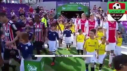 شاهد حكيم زياش يبدع ضد ساو باولو ويقود اجاكس لفوز ساحق