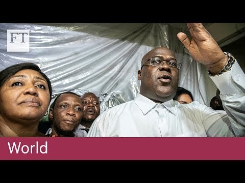 Shock victory declared for Felix Tshisekedi in Congo election