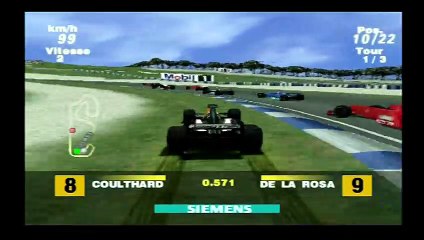 Formula One 99 : 05 GP Espagne - Pedro De La Rosa - Arrows