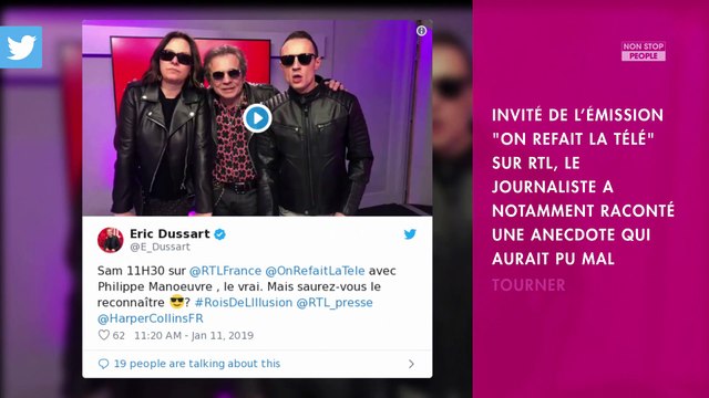 Johnny Hallyday : Philippe Manœuvre raconte ses folles soirées avec le chanteur