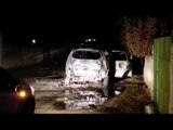 Ora News – Atentati në Vlorë, gjendet e djegur makina që dyshohet se u përdor nga autorët