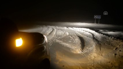 Sis ve buzlanma ulaşımı aksatıyor - ARDAHAN