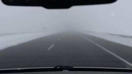 Sis ve Buzlanma Ulaşımı Aksatıyor