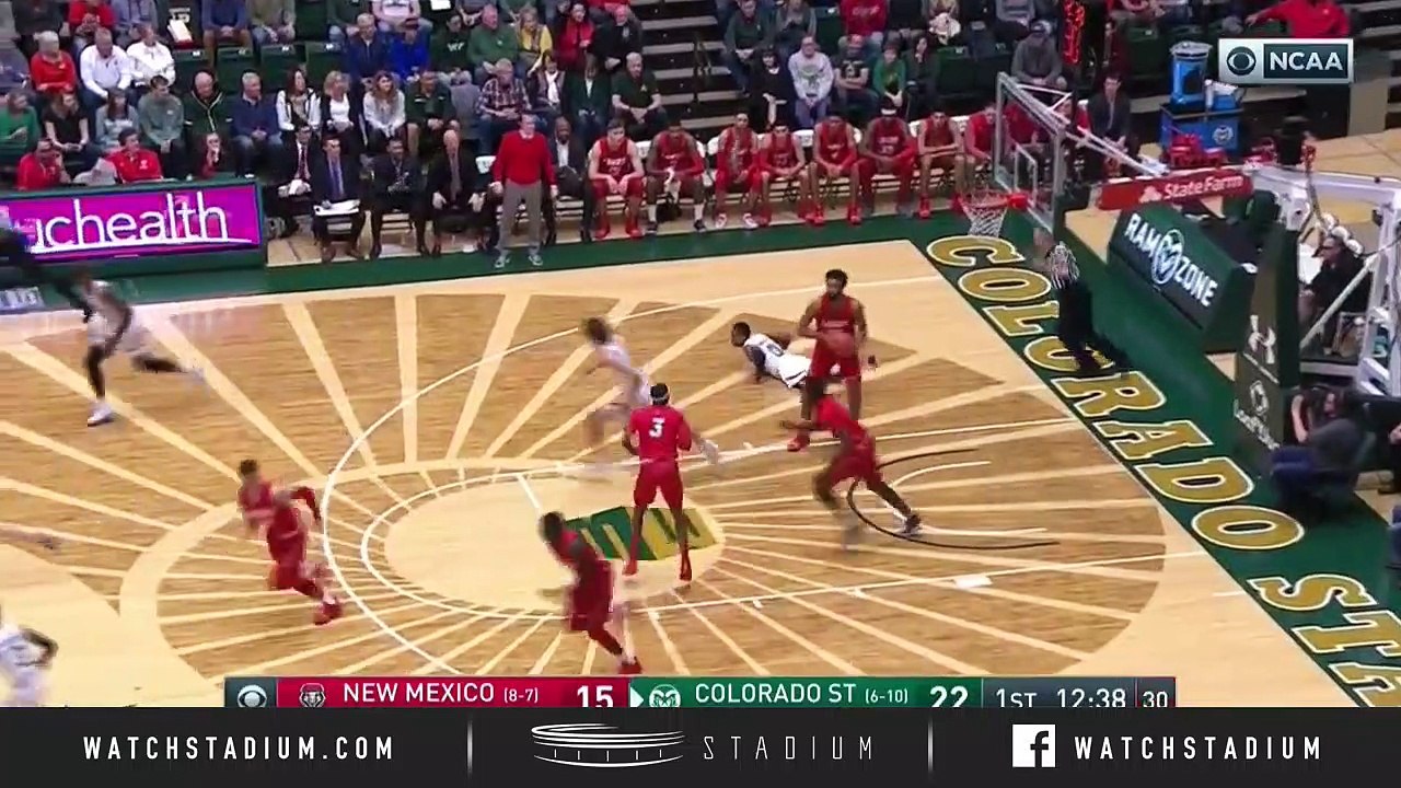 New Mexico vs. Colorado State Basketball Highlights (2018-19)