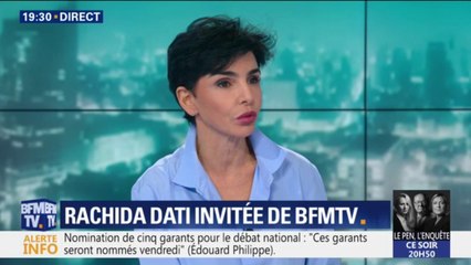 Rachida Dati (LR) : "Ce débat est un débat politique et partisan organisé par l'exécutif"