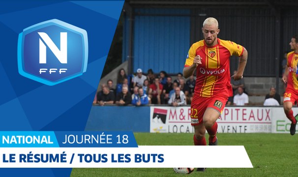 Le résumé de la 18e journée - tous les buts I National FFF 2018-2019