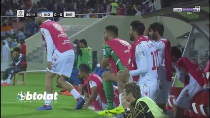 هدف فوز البحرين القاتل على الهند (1-0) كأس اسيا اليوم 14-1-2019