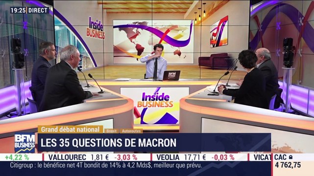 Les insiders (1/3): Grand débat national: les 35 question d'Emmanuel Macron - 14/01