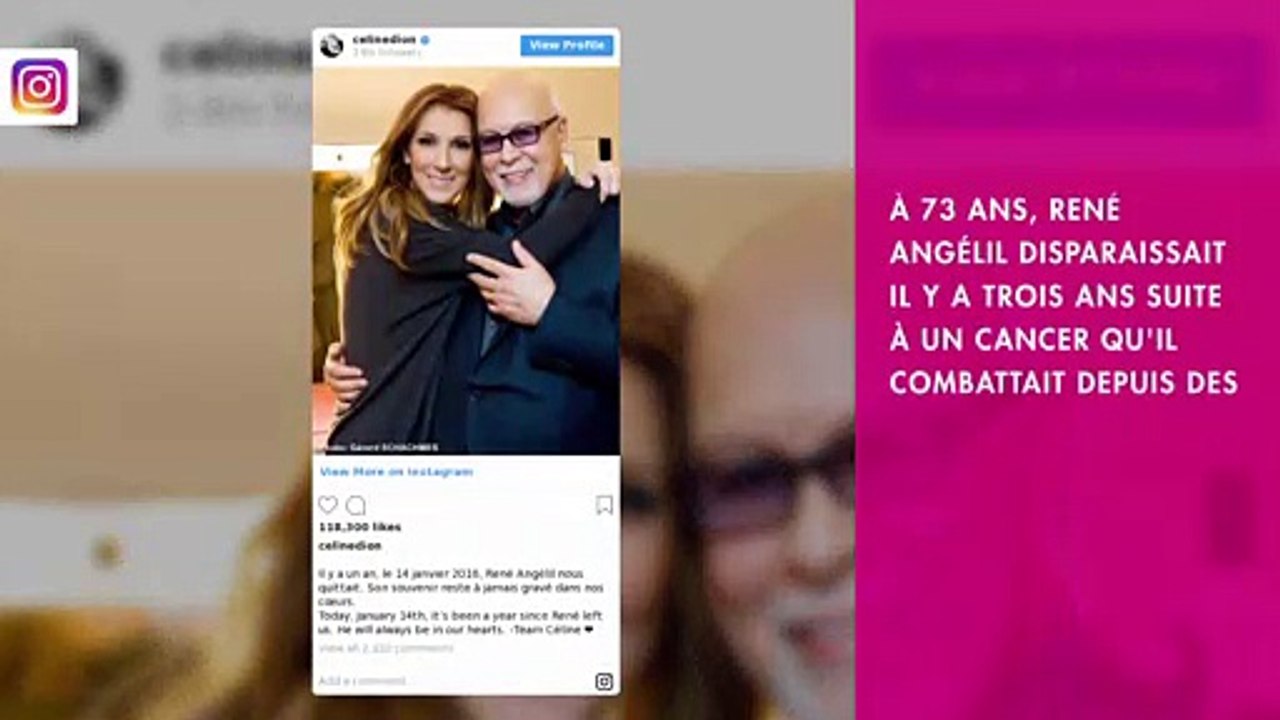 Céline Dion : son beau message pour l’anniversaire de la mort de René Angélil