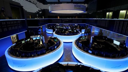 European shares in reverse after shock China data; luxury stocks fall