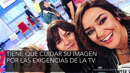 La presentadora de MYHYV Toñi Moreno se somete a un cambio radical