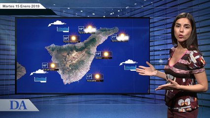 Esta es la previsión del tiempo para mañana martes 15 de enero en Canarias