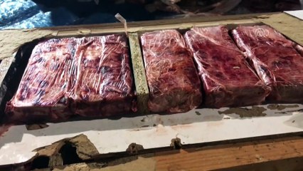 Ev eşyası yüklü kamyonda 217,5 kilogram eroin ele geçirildi - ERZURUM