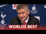 De Gea: ‘BEST KEEPER IN WORLD!’ Solskjaer Press Conference Tottenham 0-1 Manchester United