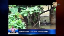 Esmeraldas afectada por invierno