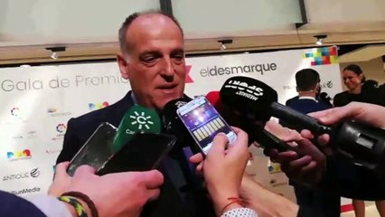 Tebas, sobre las Fechas del Clásico y del Derbi Sevillano