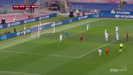 Patrik Schick Goal - Roma 3 - 0 Entella - 14.01.2019 (Full Replay)