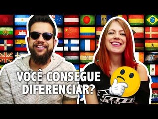15 SOTAQUES DIFERENTES EM INGLÊS | Faça o teste!