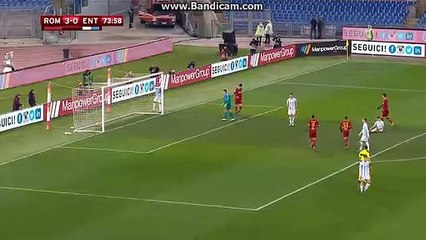 Roma - Virtus Entella 4-0 GOAL PASTORE 14-01-2019